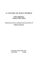 Cover of: A Legend of Holy Women: A Translation of Osbern Bokenham's Legends of Holy Women (Notre Dame Texts in Medieval Culture : the Medieval Institute : Un)