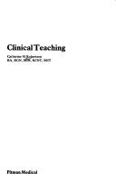 Cover of: Clinical Teaching