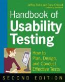Cover of: Handbook of Usability Testing: How to Plan, Design, and Conduct Effective Tests