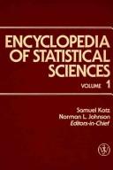 Cover of: Classification to Eye Estimate, Volume 2, Encyclopedia of Statistical Sciences by 