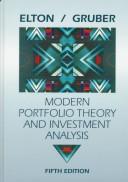 Cover of: The Investment Portfolio Version 2.0 by Edwin J. Elton, Martin J. Gruber, Christopher Blake