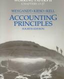 Cover of: Accounting Principles, 4th Edition by Anne Lee Bain, Jerry J. Weygandt