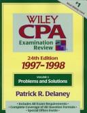 Cover of: Wiley Cpa Examination Review (23rd ed. 2 Vol Set) by Patrick R. Delaney