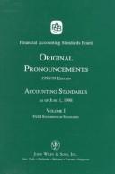 Cover of: Original Pronouncements 1998/99: Accounting Standards As of June 1, 1998 : Fasb Statements of Standards (Vol 1)