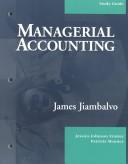 Cover of: Study Guide for Managerial Accounting