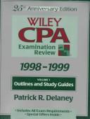 Cover of: Wiley Cpa Examination Review by Patrick R. Delaney, Patrick R. Delaney