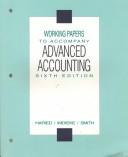 Cover of: Advanced Accounting: Working Papers