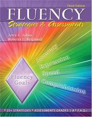 Cover of: Fluency by Jerry Johns, Roberta L. Berglund