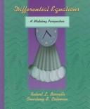 Cover of: Differential Equations: A Modeling Perspective