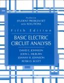 Cover of: Basic Electric Circuit Analysis