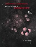 Cover of: Laboratory Experiments to Introduction to Chemistry