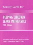 Cover of: Helping Children Learn Mathematics Activity Cards