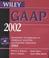 Cover of: Wiley Gaap 2002
