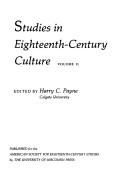 Studies in Eighteenth-Century Culture by Harry C. Payne