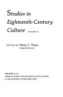 Cover of: Studies in eighteenth-century culture. by edited by Harry C. Payne.