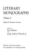 Cover of: Literary Monographs by 
