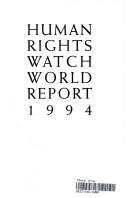 Cover of: Human Rights Watch World Report 94