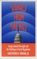 Cover of: Signals from the hill: congressional oversight and the challenge of social regulation