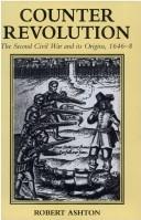 Cover of: Counter-Revolution: The Second Civil War and Its Origins, 1646-8