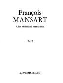 Cover of: François Mansart