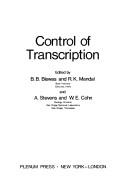 Cover of: Control of Transcription (Basic Life Sciences,)