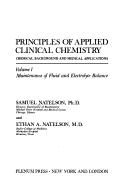 Cover of: Principles of applied clinical chemistry by Samuel Natelson