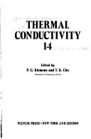 Cover of: Thermal Conductivity 14. | P. Klemens