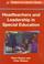 Cover of: Headteachers and Leadership in Special Education (Management and Leadership in Education Series (Cassell Ltd.).)