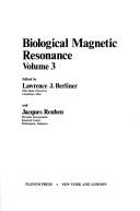 Cover of: Biological Magnetic Resonance