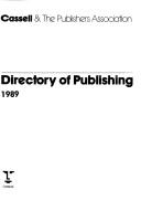 Cover of: Directory of Publishing 1989 (Directory of Publishing Vol 1: United Kingdom, Commonwealth and Overseas)