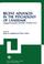 Cover of: Recent Advances in the Psychology of Language:Pt. B:Formal and Experimental Approaches (Nato Conference Series : III, Human Factors, V. 4)