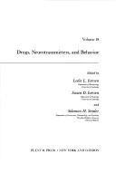 Cover of: Drugs, neurotransmitters, and behavior