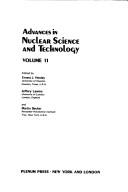 Cover of: Advances In Nuclear Science and Tech Volume 11 (Advances in Nuclear Science & Technology)