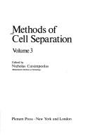 Cover of: Methods of Cell Separation