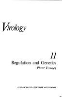 Cover of: Comprehensive virology.: plant viruses