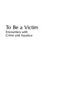 To Be a Victim by Diane Sank