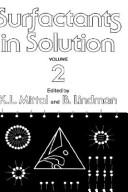 Cover of: Surfactants in Solution by K.L. Mittal