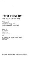 Cover of Psychiatry (Psychiatry, the State of the Art) by pichot