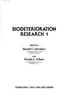 Cover of: Biodeterioration Research 1 (Biodeterioration Research)