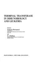 Cover of: Terminal transferase in immunobiology and leukemia by Umberto Bertazzoni