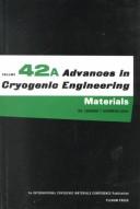 Cover of: Advances in Cyrogenic Engineering (Materials): Parts A & B (Advances in Cryogenic Engineering)