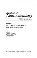 Cover of: Handbook of Neurochemistry | Abel Lajtha