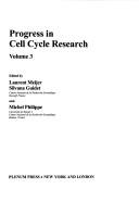 Cover of: Progress in Cell Cycle Research: Volume 3 (Progress in Cell Cycle Research)