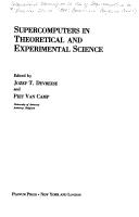 Cover of: Supercomputers in Theoretical and Experimental Science by Jozef T. Devreese