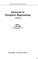 Cover of: Advances in Cryogenic Engineering
