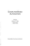 Cover of: Computer-Based Automation