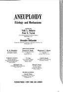 Cover of: Aneuploidy by edited by Vicki L. Dellarco, Peter E. Voytek, and Alexander Hollaender ; associate editors, B.R. Brinkley ... [et al.].