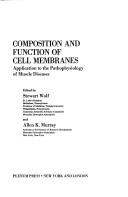 Cover of: Composition and Function of Cell Membranes by 