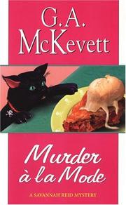 Cover of: Murder A la Mode (Savannah Reid Mysteries) by G.A. McKevett, G.A. McKevett