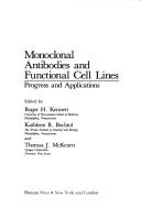 Cover of: Monoclonal Antibod/func Cell